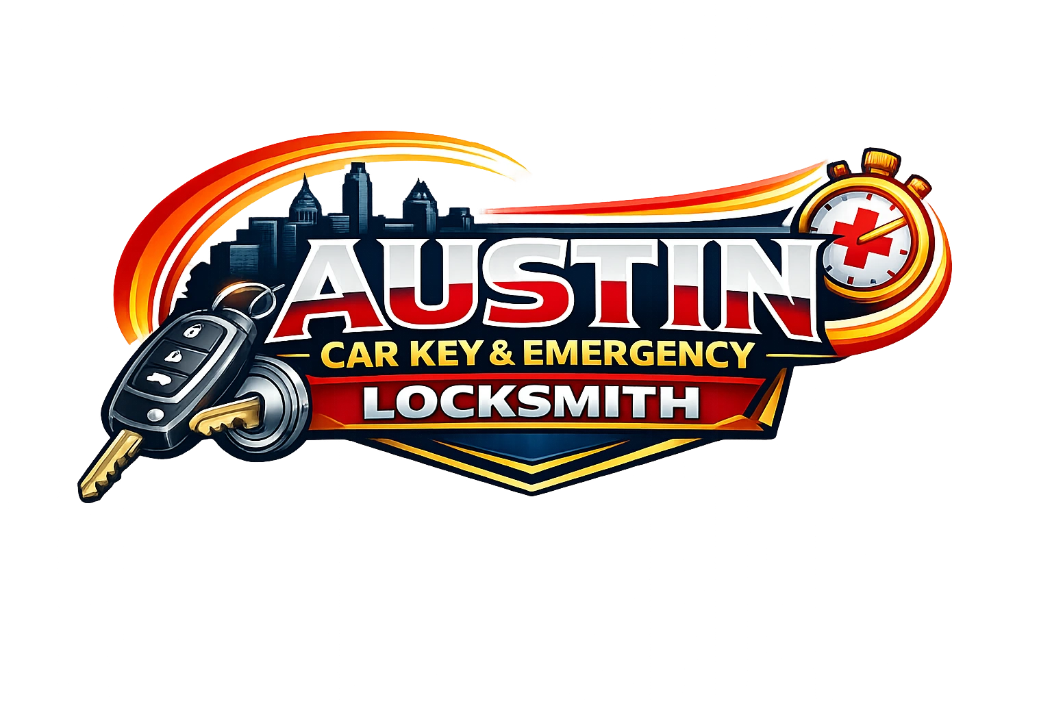 Austin Car Key logo